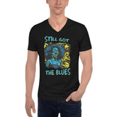 Still Got The Blues Unisex Short Sleeve V-Neck T-Shirt - Beyond T-shirts